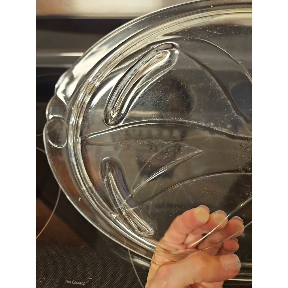 Vintage Pyrex 815 Clear Glass Tree of Life 15
